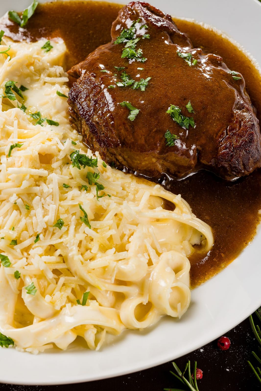 Tornedor de mignon ao Molho Rôti